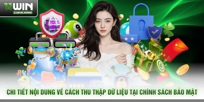 Chi tiết nội dung về cách thu thập dữ liệu tại chính sách bảo mật