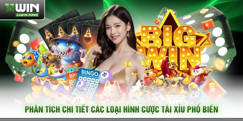 Phân tích chi tiết các loại hình cược tài xỉu phổ biến